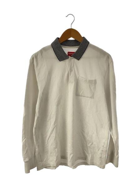 Supreme(シュプリーム) / 15AW/Checker Rib L/S Polo/長袖ポロシャツ/M 