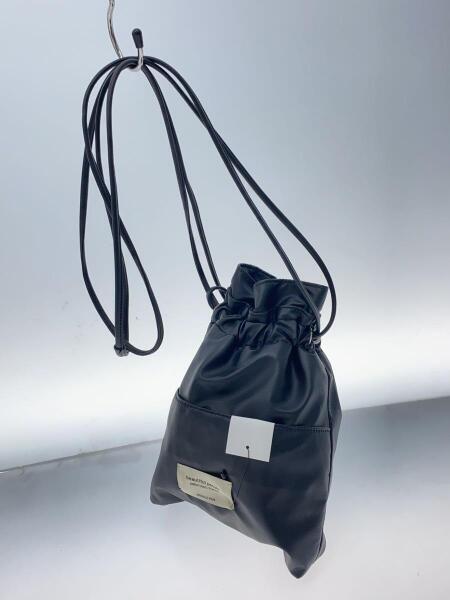 ハンドバッグ ビューティフルピープル beautiful people 巾着　黒 beautiful people/ビューティフルピープル】《STUDIOUS別注》《新型
