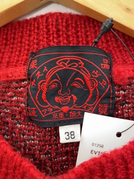EVISU(エヴィス) / ニット・セーター(厚手)/38/ブラックバス/恵比寿 