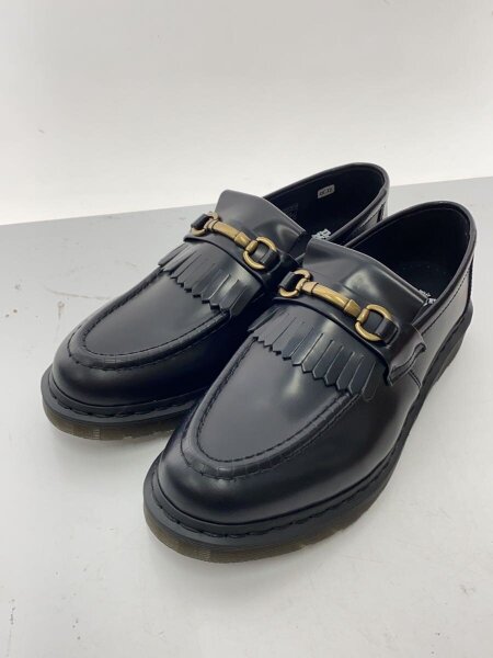 Dr.Martens◇ADRIAN SNAFFLE/ビットローファー/UK10/ブラック/レザー