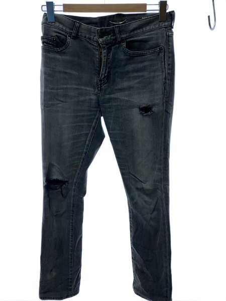SAINT LAURENT(サンローラン) / スキニーパンツ/28/コットン/GRY/D02Z 