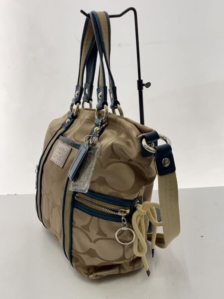 COACH(コーチ) / 2way/ショルダーバッグ/シグネチャー/キャンバス/BEG 