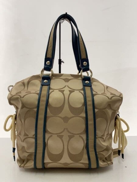 COACH(コーチ) / 2way/ショルダーバッグ/シグネチャー/キャンバス/BEG 