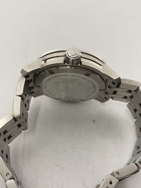 TISSOT(ティソ) / クォーツ腕時計/アナログ/WHT/SLV/T055410A/箱有