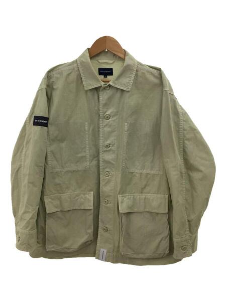 DESCENDANT(ディセンダント) / DWU RIPSTOP LS SHIRT/2/コットン/GRN 