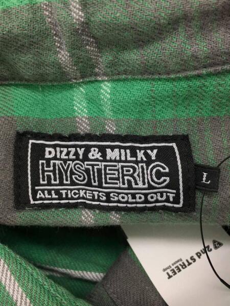 HYSTERIC GLAMOUR(ヒステリックグラマー) / 長袖シャツ/L/コットン/GRN