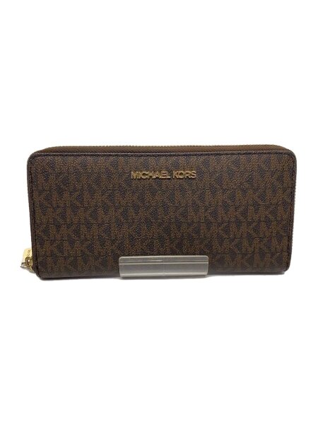 MICHAEL KORS(マイケルコース) / 長財布/レザー/BRW/総柄/レディース 