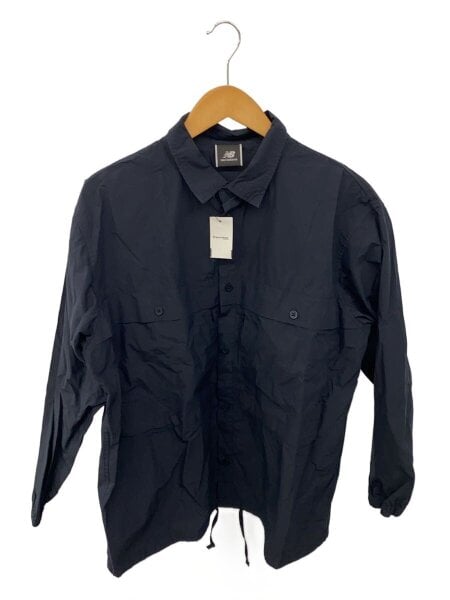NEW BALANCE / MET24 Spring Shirt Jacket/S/コットン/NVY/AMJ45004 NEW BALANCE(ニューバランス) / MET24 Spring Shirt Jacket/S/コットン
