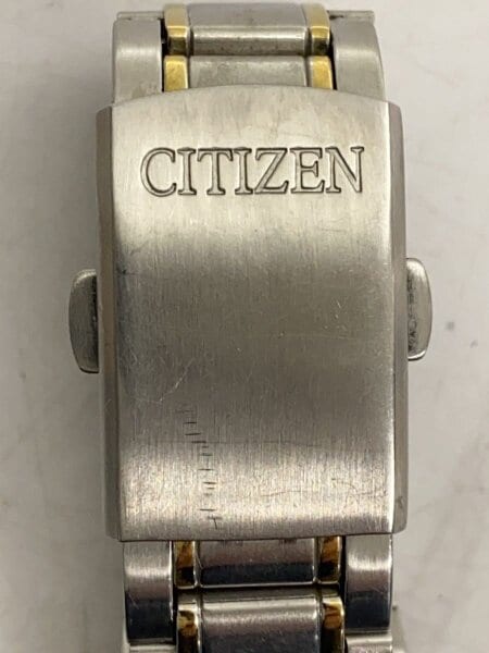 CITIZEN(シチズン) / クォーツ腕時計/アナログ/ステンレス/BLK/SLV/gn 