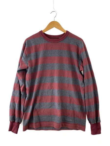 WEST RIDE(ウエストライド) / 長袖Tシャツ/42/コットン/RED/ボーダー 