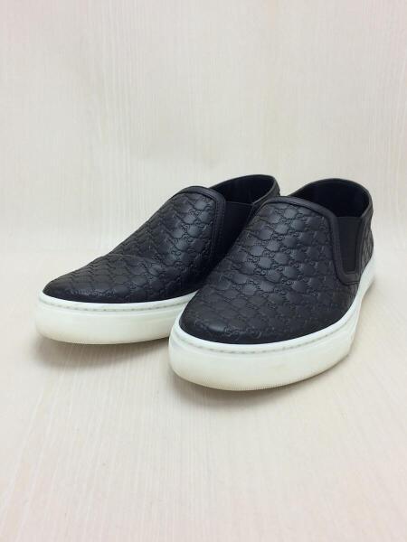GUCCI(グッチ) / マイクログッチシマ スリッポンスニーカー/38/BLK 