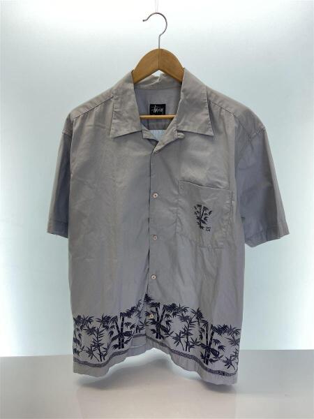 STUSSY(ステューシー) / 半袖開襟バンブーシャツ/オープンカラー/M 