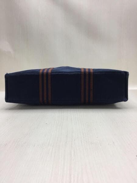 HERMES(エルメス) / フールトゥMM/トートバッグ/キャンバス/NVY/角スレ