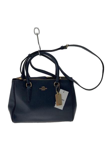 COACH(コーチ) / MINI SURREY/2WAYハンドバッグ/レザー/NVY/F44962 
