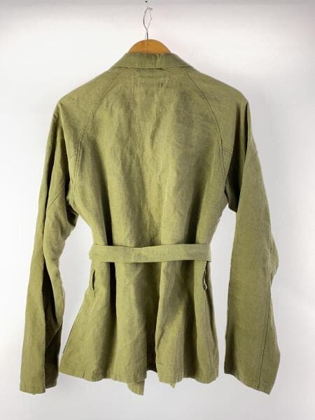 AURALEE(オーラリー) / 17SS/WASHED LINEN BELTED JACKET/3/リネン/KHK 