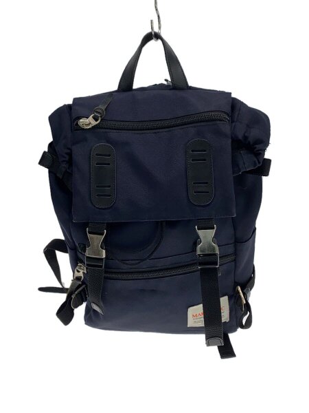 美品】MAKAVELIC マキャベリック バッグパック ネイビー MAKAVELIC 