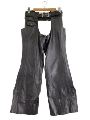 ハーレーダビットソン　レザーパンツ　牛革　黒　ライダースパンツ　98146 ハーレーダビットソン レザーパンツ 牛革 黒 ライダースパンツ 98146