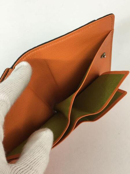A.D.M.J.(エーディーエムジェイ) / クロコ型押し/2つ折り財布