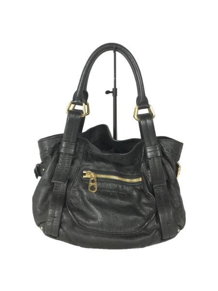 PAULE KA(ポールカ) / ハンドバッグ/レザー/ブラック | 中古品の販売 
