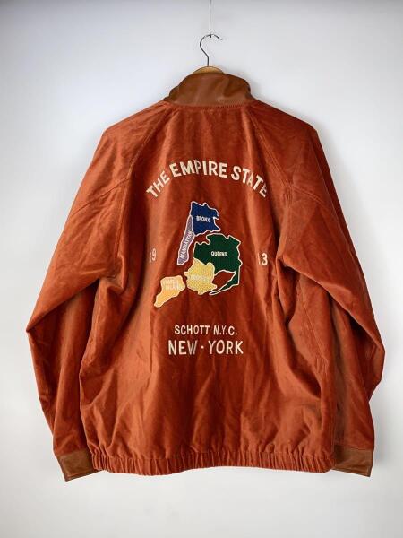 Schott(ショット) / LEATHER COMBI SOUVENIR JACKET/ジャケット/XL 