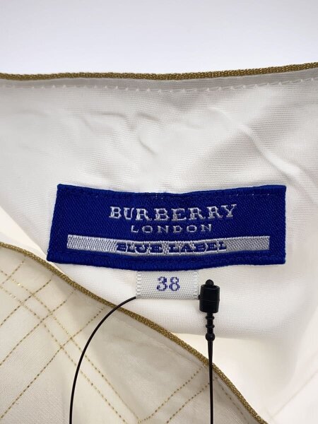 使いやすい BURBERRYバーバリーブルーレベルショート丈カーディガン 38 女性用