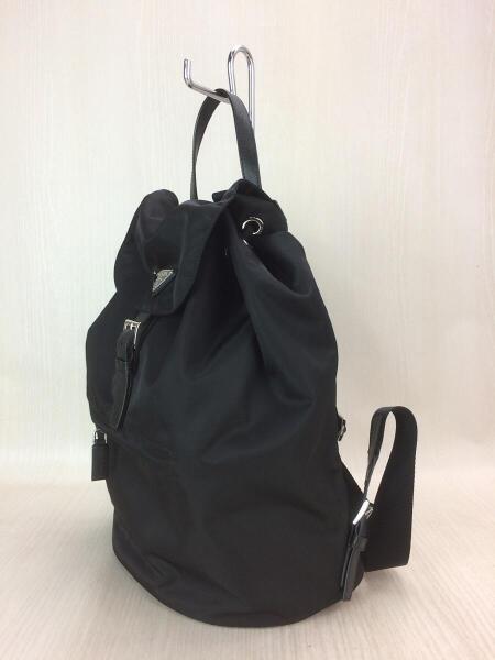 PRADA(プラダ) / リュック/ナイロン/BLK/無地/1BZ032/VELA NERO | 中古 