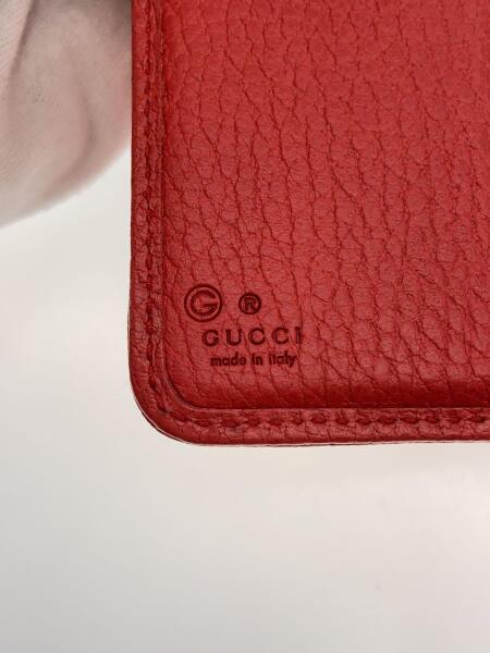 GUCCI(グッチ) / 長財布/--/RED/無地/レディース/347112 4276 | 中古品