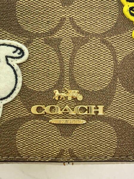 COACH(コーチ) / ショルダーバッグ/レザー/BRW/モノグラム/C4238 