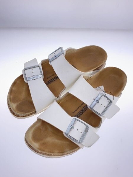未使用　ビルケンシュトック　アリゾナ　25.0センチ　ホワイト BIRKENSTOCK ビルケンシュトック サンダル メンズ レディース アリゾナ