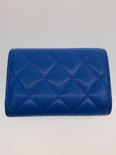 CHANEL(シャネル) / キャビアスキン/マトラッセ/3つ折り財布/レザー
