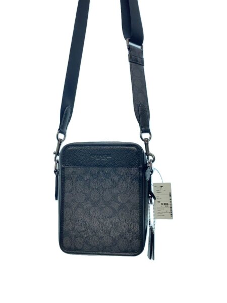 COACH(コーチ) / サリバン/クロスボディ/ショルダーバッグ/PVC/BLK/総 