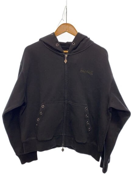 SUPPLIER(サプライヤー) / ジップパーカー/M/コットン/BLK/SUPPLIER 