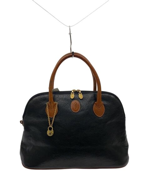 Pollini(ポリーニ) / バッグ/レザー/BLK/無地 | 中古品の販売・通販 