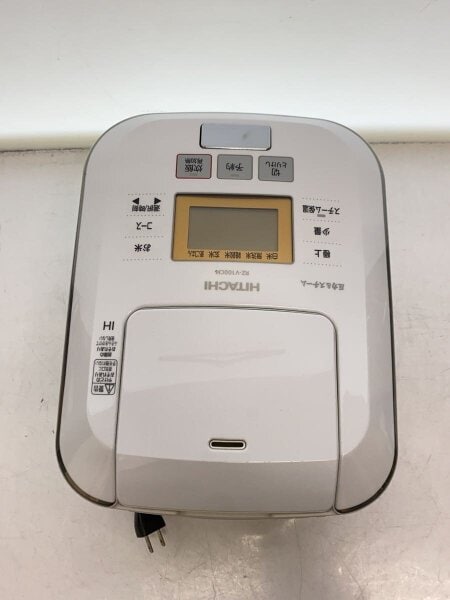HITACHI(ヒタチ) / 炊飯器 沸騰鉄釜 ふっくら御膳 RZ-V100CM(W 