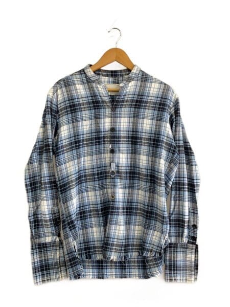 GREG LAUREN グレッグローレン　デニムシャツ GREG LAUREN(グレッグローレン) / 長袖シャツ/1/コットン/BLU/チェック