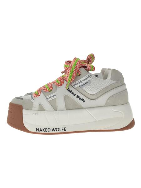NAKED WOLFE(ネイキッドウルフ) / SLIDE WHITE/42/WHT/スウェード 