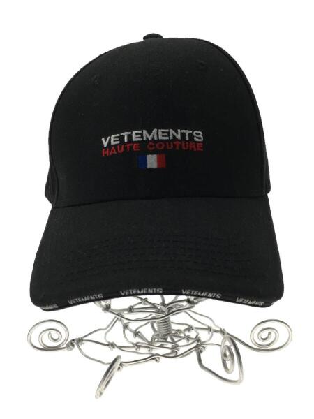 VETEMENTS(ヴェトモン) / キャップ/コットン/BLK/無地/ヴェトモン 