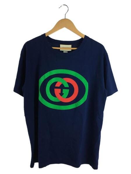 GUCCI(グッチ) / インターロッキングG/Tシャツ/S/コットン/NVY 