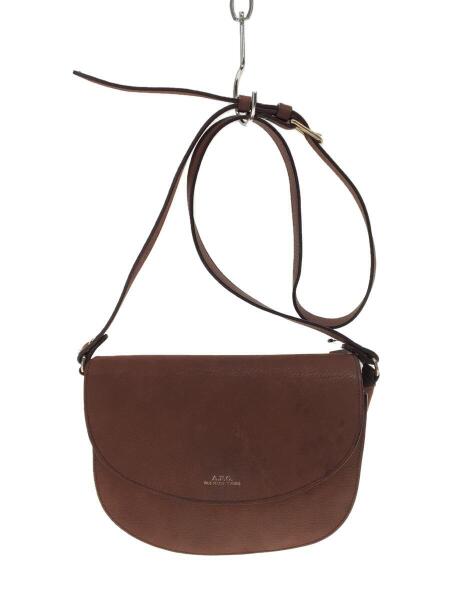 A.P.C.(アーペーセー) / ショルダーバッグ/牛革/BRW | 中古品の販売 