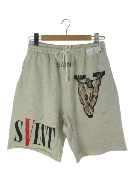 SAINT MICHAEL(セントマイケル) / ショートパンツ/S/コットン/GRY/EU 