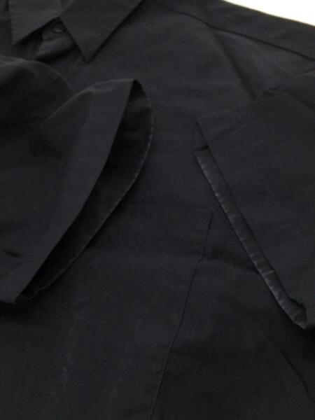 AURALEE WASHED FINX TWILL SHIRTS BLACK 5