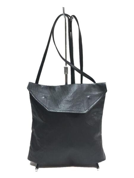 ITTI(イッチ) / HOME FLAP SHOULDER/ショルダーバッグ/レザー/BLK 