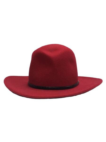 STETSON(ステットソン) / ハット/--/ウール/RED/無地/メンズ | 中古品