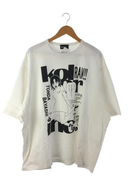 kolor(カラー) / 23ss/×とんだ林蘭/tシャツ/2/コットン/WHT/23SCM 