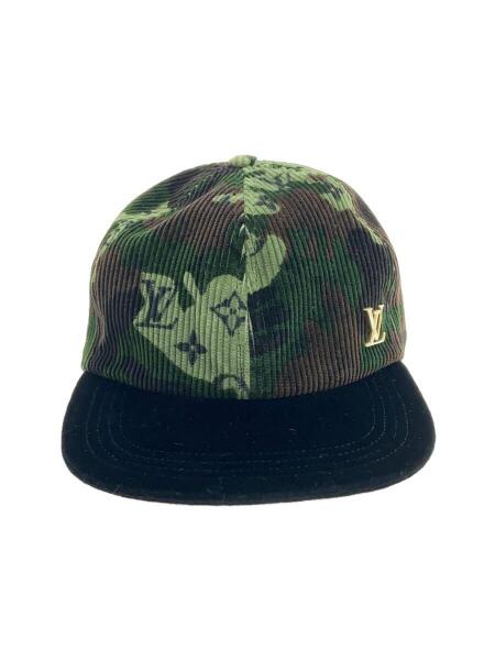 ルイ・ヴィトン キャップ LV シグネチャー コーデュロイ