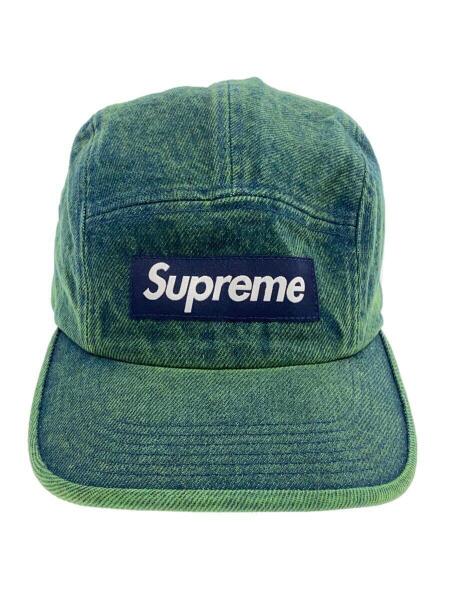 帽子 supreme denim camp cap 23ss Supreme(シュプリーム) / 23SS/DENIM CAMP CAP/コットン/GRN/メンズ