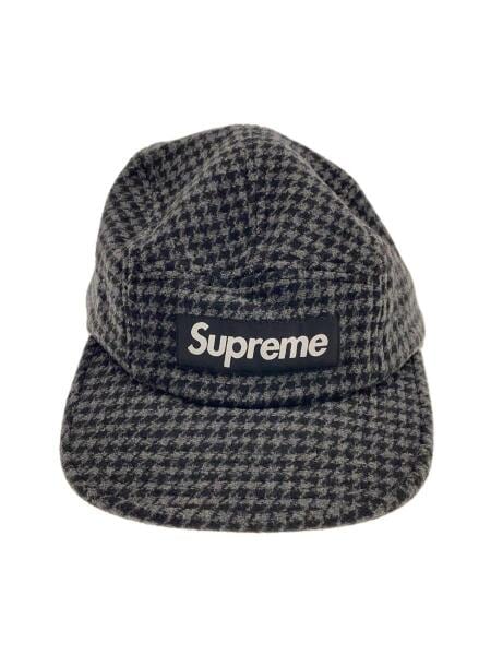 Supreme(シュプリーム) / 23aw/Houndstooth Wool Camp Cap/ウール/GRY