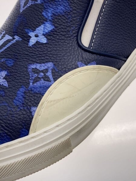 LOUIS VUITTON(ルイヴィトン) / オリ・ラインスニーカー/US7.5/BLU/PVC