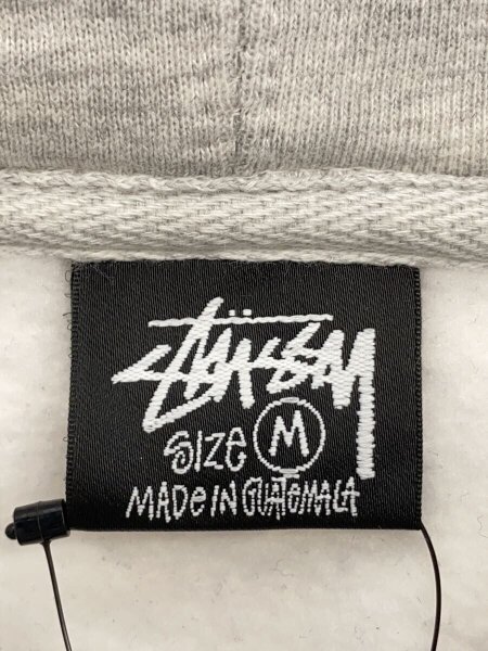 Stussy 8ボールデザイン パーカー グレー M Stussy 8ボールロゴ