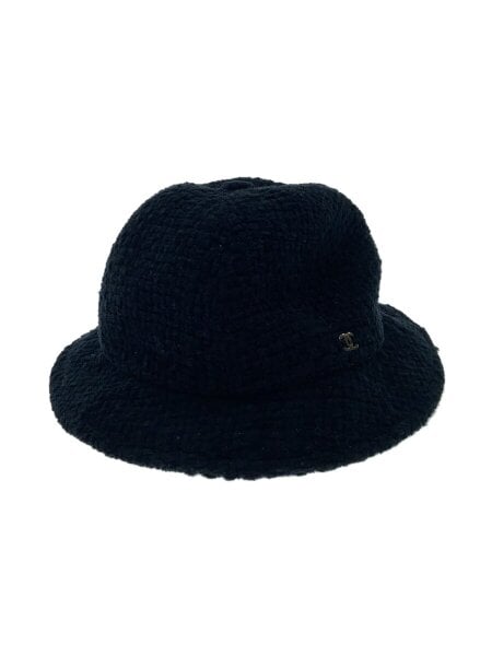 CHANELツイードバケットハット